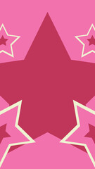 Stars Flat Shapes 5 Styles Vertical Transitions 2 MOGRT 381