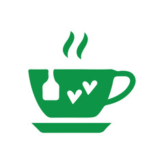 green tea cup