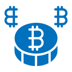 bitcoin coin icon