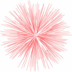 red and white fireworks