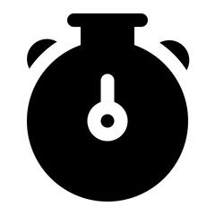 stopwatch icon for illustration