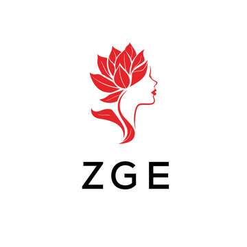 ZGE Letter Initial Logo Design Template Vector Illustration