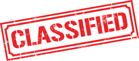 Grunge stamp classified