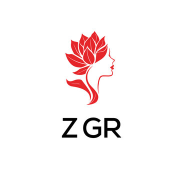 ZGR Letter Initial Logo Design Template Vector Illustration