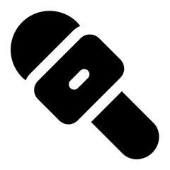 microphone icon for illustration