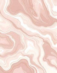 Rose quartz marble texture with swirling patterns and soft, elegant color palette