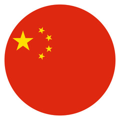 flag of China circle