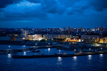 night pier