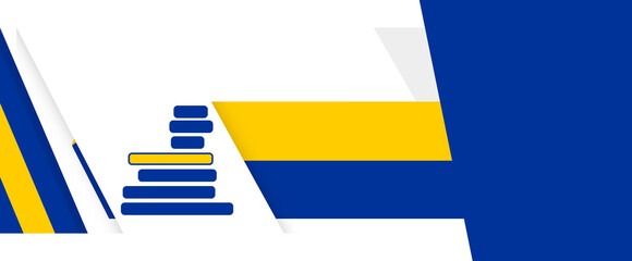 creative abstract European Union flag colors background design. diagonal EU style colors