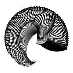 Основные RGB op art creative dynamicpattern, abstract modern background, vector design element