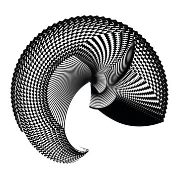 Основные RGB op art creative dynamicpattern, abstract modern background, vector design element