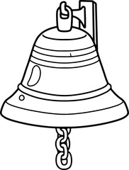 hand drawn bell