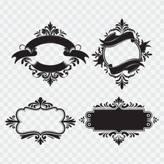 set of vintage frames