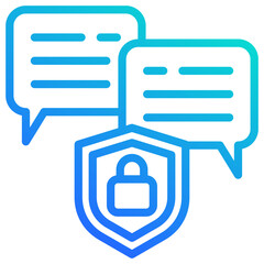 Secure Communication Icon