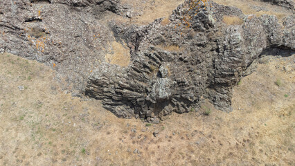 Ancient pillow lava formation in Sardinia’s Su Corongiu de Fanari site