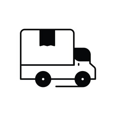 Logistics  Icon vector stock illustration
