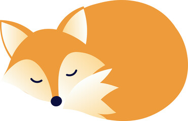 Cute Cartoon Fox Clip Art