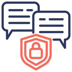 Secure Communication Icon