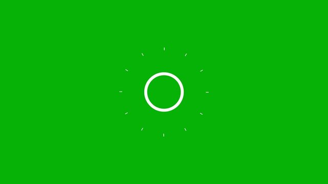 Circles fireworks explosion line shape blast, firework circle burst effect with shiny glowing lines and 4K, Circle bursting, ellipse blast green screen animation.Cartoon flat vector random explosion