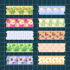 design of decorative tape for journal ornamental element