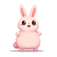 pixel bunny video game bunny