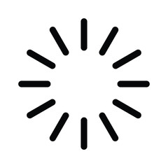 Fototapeta premium loading or uploading icon vector illustration symbol. 
