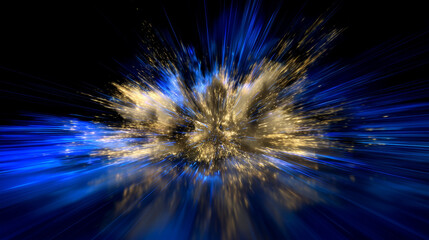 Fototapeta premium abstract blue background