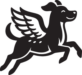 vector illustration of a dog