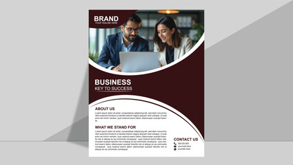 Business or Corporate flyer design template