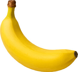 banana isolated on white background