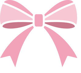 pink rainbow bow tie with ribbon