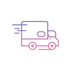 Fast Shipping Icon vector stock illustration
