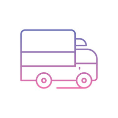 Free Delivery Icon vector stock illustration