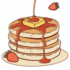 Fresh Fruit Flat Lay Featuring Oranges and Apples