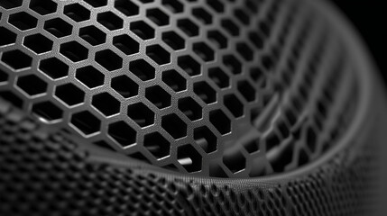 metal grid background
