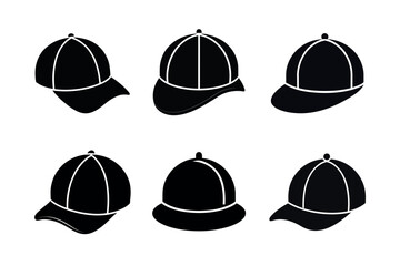 Vector Hat and Cap Icon Collection