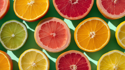 citrus fruit background