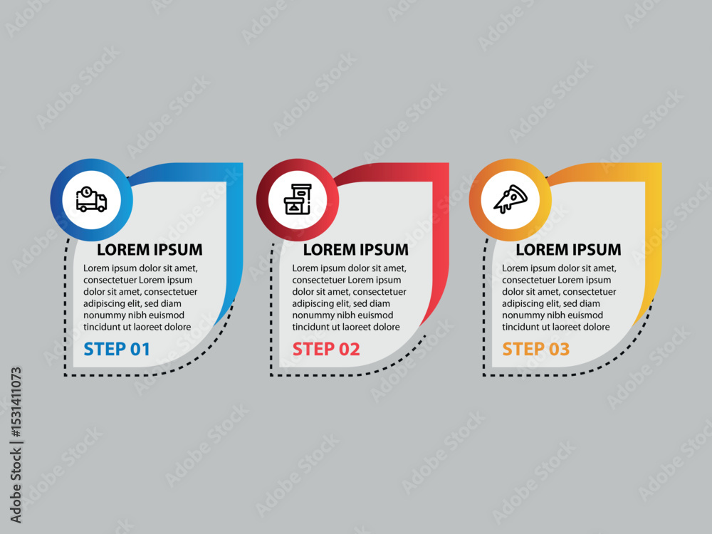 Poster business data visualization. timeline infographic icons designed for abstract background template mi