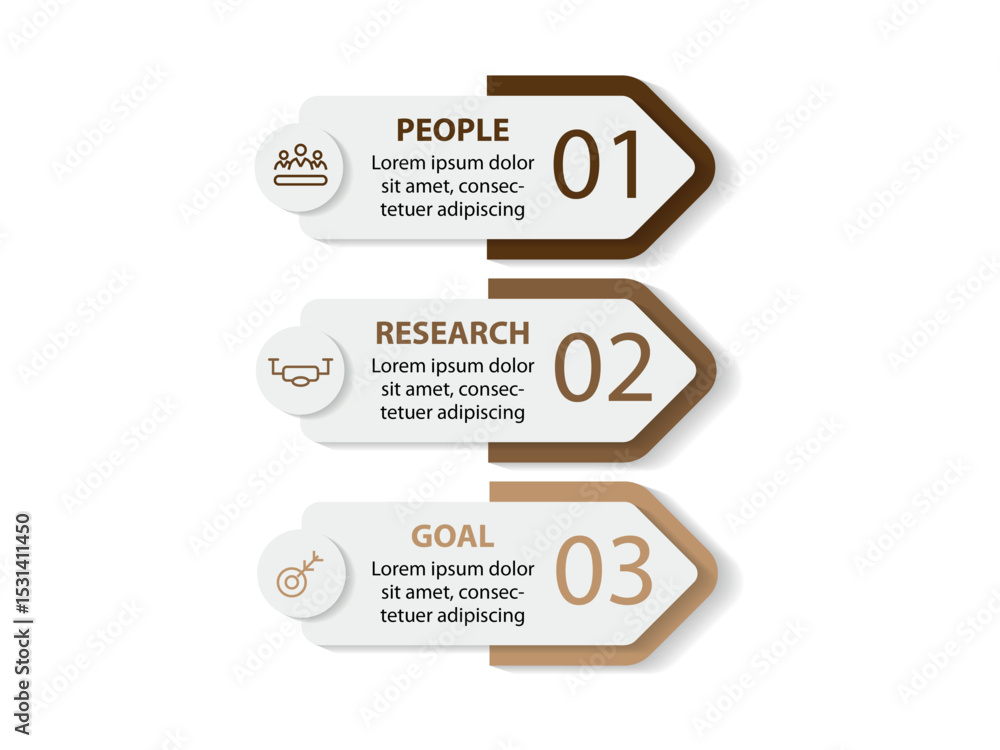 Poster business data visualization. timeline infographic icons designed for abstract background template mi