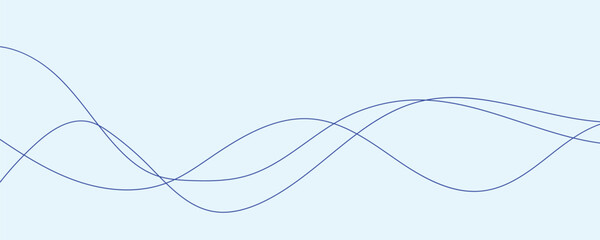 abstract blue wave background