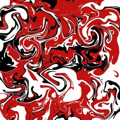 Vibrant swirly illustration perfect for backgrounds or prints.