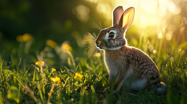 Rabbit in the meadow 51072f2a  883  8E0E6