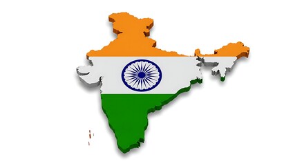 3D Map of India Exploring the Geography and Culture of India