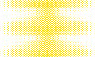 abstract simple yellow star halftone pattern art can be used background.