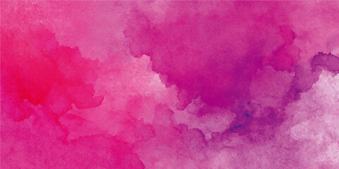 Magenta and pink abstract background with a watercolor effect. Crimson Cloud Dream 