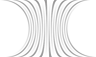 abstract simple gradient double line bulge pattern art can be used background.