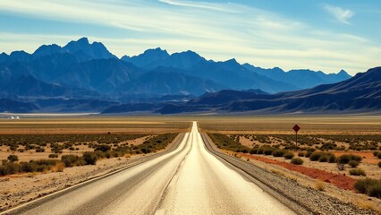 road to the mountains