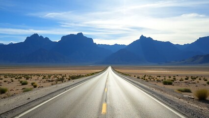 road to the mountains