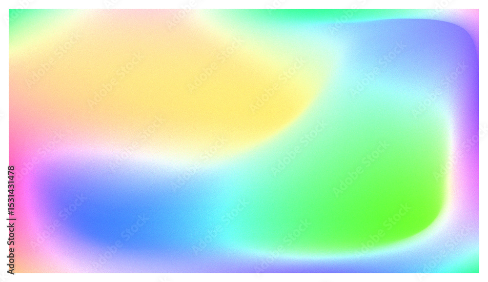 Poster abstract gradient background with grainy texture and pastel color palette