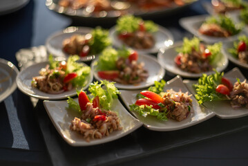bruschetta on a plate